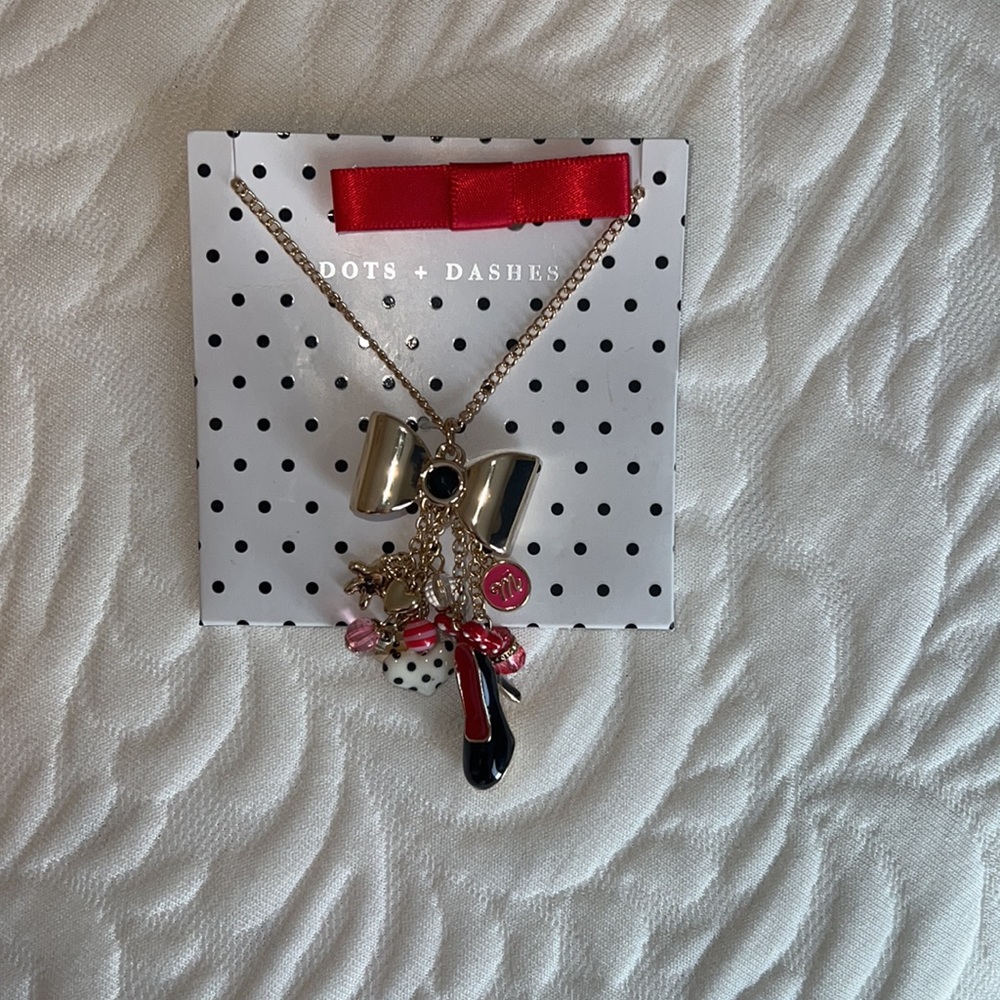 Dots & Dashes Disney Charm Necklace